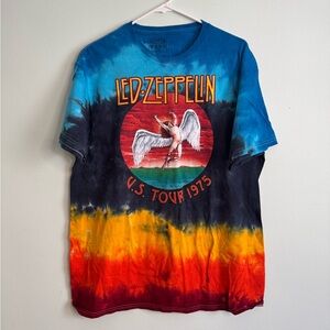 Led Zeppelin Tie-Dye Tour T-Shirt (L)